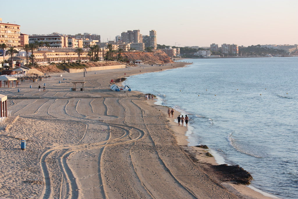 Stranden van Pilar de la Horadada