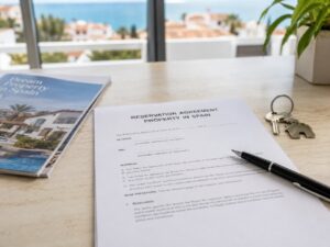 Reserveringscontract woning Spanje